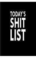 Today's Shit List