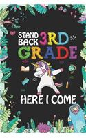 Stand Back 3rd Grade Here I Come