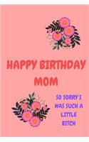 Happy Birthday Mom, So Sorry I Was Such a Little Bitch