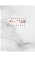 Won't Stop Academic Planner 2019-2020