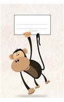 notierchen Notizbuch / Tagebuch Schimpanse