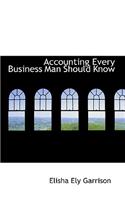 Accounting Every Business Man Should Know