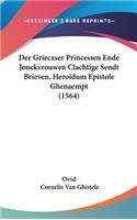 Der Griecxser Princessen Ende Jonckvrouwen Clachtige Sendt Brieven, Heroidum Epistole Ghenaempt (1564)