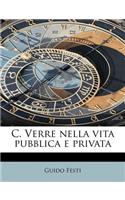 C. Verre Nella Vita Pubblica E Privata