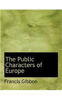 The Public Characters of Europe