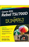 Canon Eos Rebel T5i/700D for Dummies