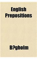 English Prepositions