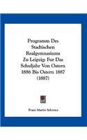 Programm Des Stadtischen Realgymnasiums Zu Leipzig