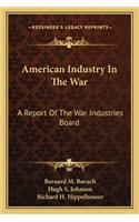 American Industry in the War