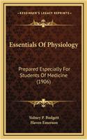 Essentials of Physiology