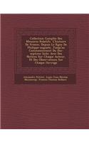 Collection Compl Te Des M Moires Relatifs L'Histoire de France, Depuis Le R Gne de Philippe-Auguste, Jusqu'au Commencement Du Dix-Septi Me Si Cle