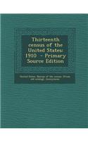 Thirteenth Census of the United States: 1910