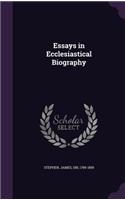 Essays in Ecclesiastical Biography