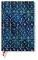 Paperblanks Blue Velvet Softcover Flexi MIDI Lined 176 Pg 100 GSM