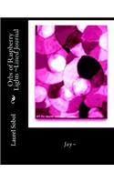 Orbs of Raspberry Lights Lined Journal: (Journals Framable Covers)