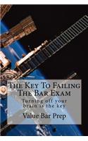 The Key To Failing The Bar Exam: Turning off your brain is the key