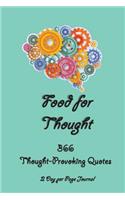 Food for Thought 366 Thought-Provoking Quotes
