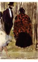 ''Ludovic Halevy Speaking With Madame Cardinal'' by Edgar Degas