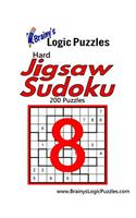 Brainy's Logic Puzzles Hard Jigsaw Sudoku #8