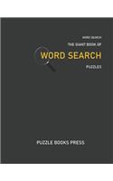 Word Search: The Giant Book Of Word Search Puzzles