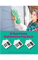 5-Year Home Maintenance Log Book