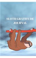 Sloth gratitude journal