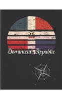 Dominican Republic: Dominican Vintage Flag Personalized Retro Gift Idea for Coworker Friend or Boss 2020 Calendar Daily Weekly Monthly Planner Organizer