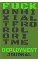 Foxtrot Uniform Charlie Kilo Deployment Journal: Funny Military Deployment Notebook - Spouse Journal - Care Package Gift