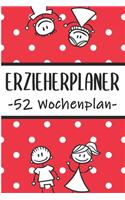 Erzieherplaner 52 Wochenplan: Erzieherplaner 2019 2020 - Terminkalender A5, Kindergarten & Kita Planer, Kalender