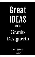Notizbuch für Grafik-Designer / Grafik-Designerin