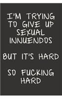 I'm Trying To Give Up Sexual Innuendos But It's Hard So Fucking Hard