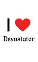 I Love Devastator: Transformers Designer Notebook