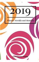 2019 Planner Weekly and Monthly: Weekly Calendar and Notes 2019 Professional Planner 6x9 Task Planner and Organizer