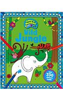 Wild Jungle: (Sticker & Activity Colour By Numbers)