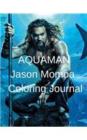 Aquaman Jason Momoa Coloring Journal
