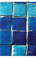 Journal Pages - Blue Tile (Bullet Journal): 6" X 9," Dotted Grid, Dot Matrix Bullet Journal Notebook-Essential for Notes, Sketches & Writing - 100 Pages (Durable Cover)