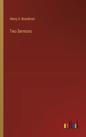 Two Sermons