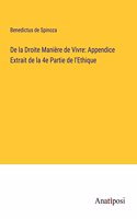 De la Droite Manière de Vivre
