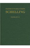 Friedrich Wilhelm Joseph Schelling II 1,1