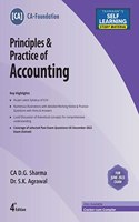 Taxmann's Principles & Practice of Accounting (Paper 1 | Accounts) â€“ Study material in simple language with numerous illustrations & practice questions | CA Foundation | June 2023 Exams