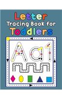 Letter Tracing Book for Toddlers