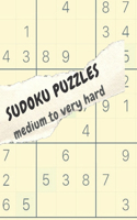 sodoku puzzles medium to very hard