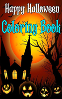 Happy Halloween Coloring Book