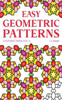 Easy Geometric Patterns Colouring Book (Volume 1)