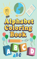 Alphabet coloring book