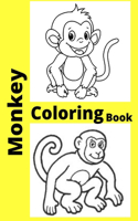 Monkey Coloring Book: For Kids Ages 2-4