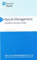 2019 Mylab Management with Pearson Etext -- Access Card-- For Human Resource Management