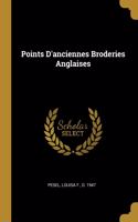 Points D'anciennes Broderies Anglaises