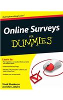 Online Surveys For Dummies