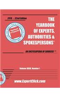 Yearbook of Experts -- 2016